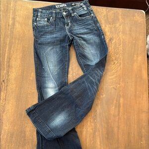 Rock & Roll Cowgirl Blue Boot Cut Jeans